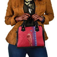 Custom Afro-Haiti Football Shoulder Handbag 2026 Grenadye Alaso Red Version - Wonder Print Shop