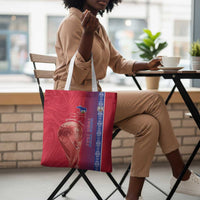 Custom Afro-Haiti Football Tote Bag 2026 Grenadye Alaso Red Version - Wonder Print Shop