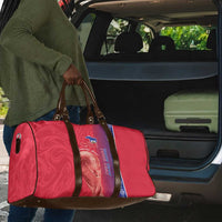 Custom Afro-Haiti Football Travel Bag 2026 Grenadye Alaso Red Version - Wonder Print Shop