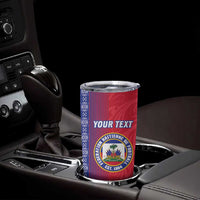 Custom Afro-Haiti Football Tumbler Cup 2026 Grenadye Alaso Red Version - Wonder Print Shop