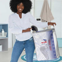 Custom Afro-Haiti Football Laundry Basket 2026 Grenadye Alaso White Version - Wonder Print Shop