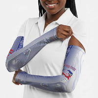 Custom Afro-Haiti Football Arm Sleeves 2026 Grenadye Alaso White Version - Wonder Print Shop