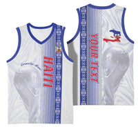 Custom Afro-Haiti Football Basketball Jersey 2026 Grenadye Alaso White Version - Wonder Print Shop
