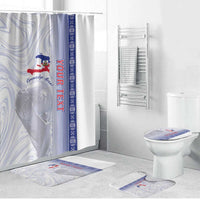 Custom Afro-Haiti Football Bathroom Set 2026 Grenadye Alaso White Version - Wonder Print Shop
