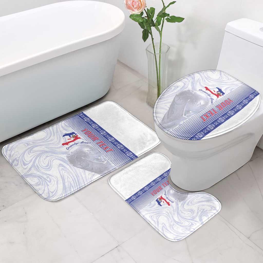 Custom Afro-Haiti Football Bathroom Set 2026 Grenadye Alaso White Version - Wonder Print Shop