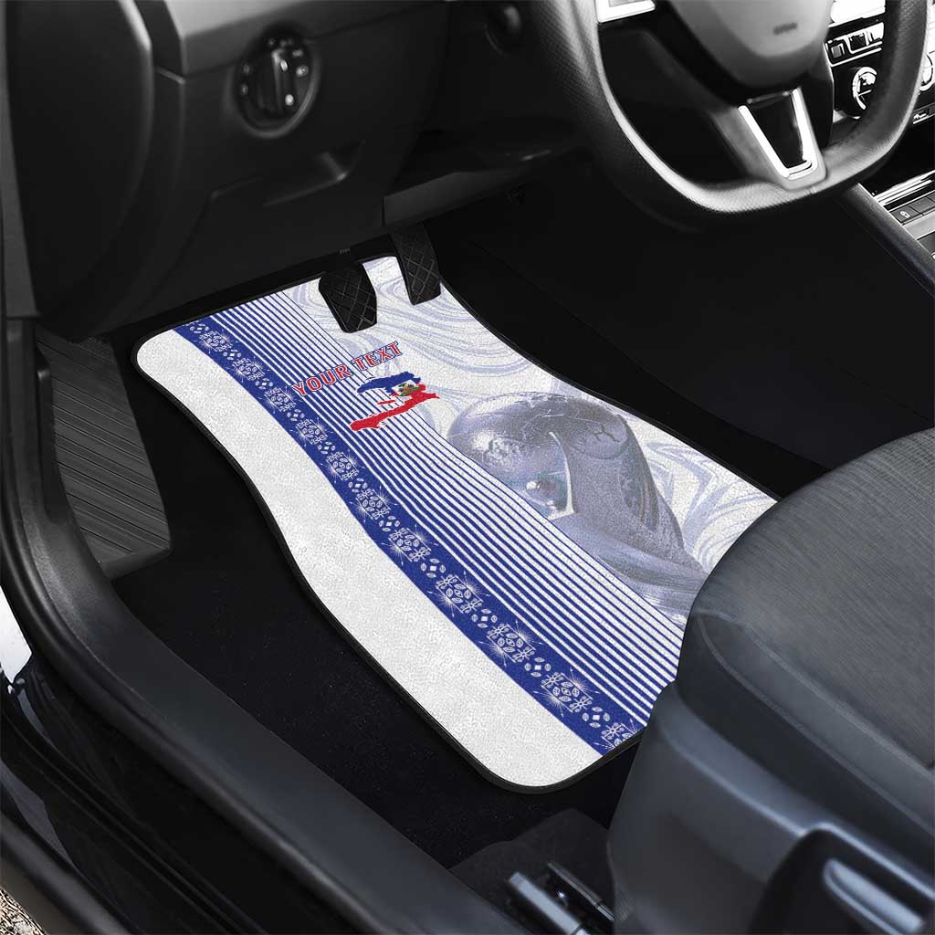 Custom Afro-Haiti Football Car Mats 2026 Grenadye Alaso White Version - Wonder Print Shop