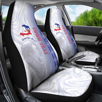 Custom Afro-Haiti Football Car Seat Cover 2026 Grenadye Alaso White Version - Wonder Print Shop