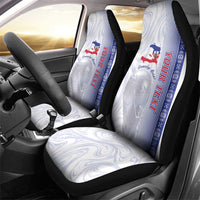 Custom Afro-Haiti Football Car Seat Cover 2026 Grenadye Alaso White Version - Wonder Print Shop