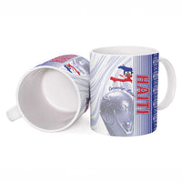 Custom Afro-Haiti Football Ceramic Mug 2026 Grenadye Alaso White Version - Wonder Print Shop