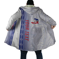Custom Afro-Haiti Football Cloak 2026 Grenadye Alaso White Version - Wonder Print Shop