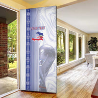 Custom Afro-Haiti Football Door Cover 2026 Grenadye Alaso White Version - Wonder Print Shop