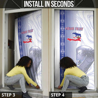 Custom Afro-Haiti Football Door Cover 2026 Grenadye Alaso White Version - Wonder Print Shop