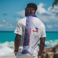 Custom Afro-Haiti Football Hawaiian Shirt 2026 Grenadye Alaso White Version LT14