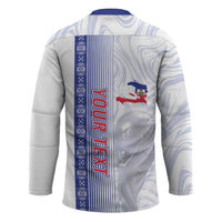 Custom Afro-Haiti Football Hockey Jersey 2026 Grenadye Alaso White Version - Wonder Print Shop