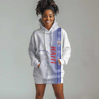 Custom Afro-Haiti Football Hoodie Dress 2026 Grenadye Alaso White Version - Wonder Print Shop
