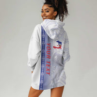 Custom Afro-Haiti Football Hoodie Dress 2026 Grenadye Alaso White Version - Wonder Print Shop