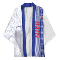 Custom Afro-Haiti Football Kimono 2026 Grenadye Alaso White Version - Wonder Print Shop