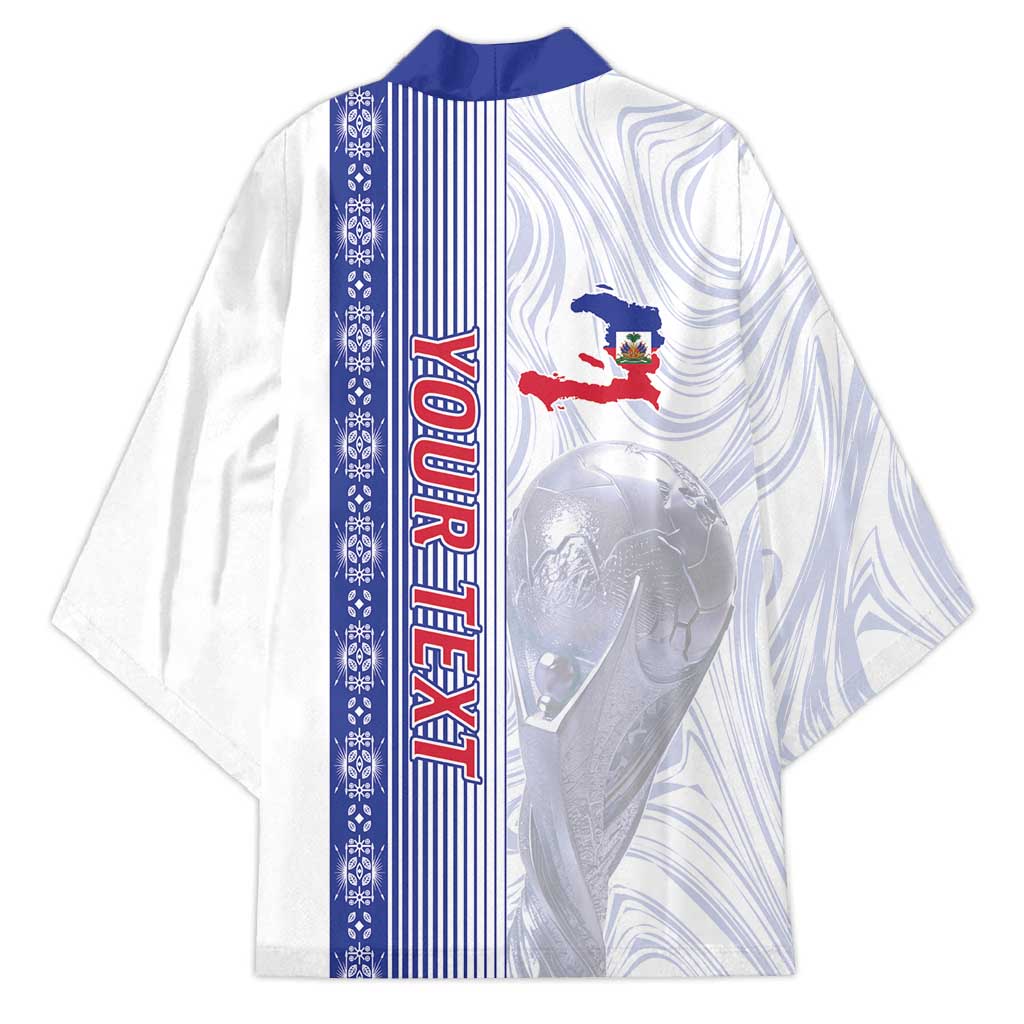 Custom Afro-Haiti Football Kimono 2026 Grenadye Alaso White Version - Wonder Print Shop