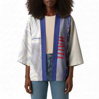 Custom Afro-Haiti Football Kimono 2026 Grenadye Alaso White Version - Wonder Print Shop