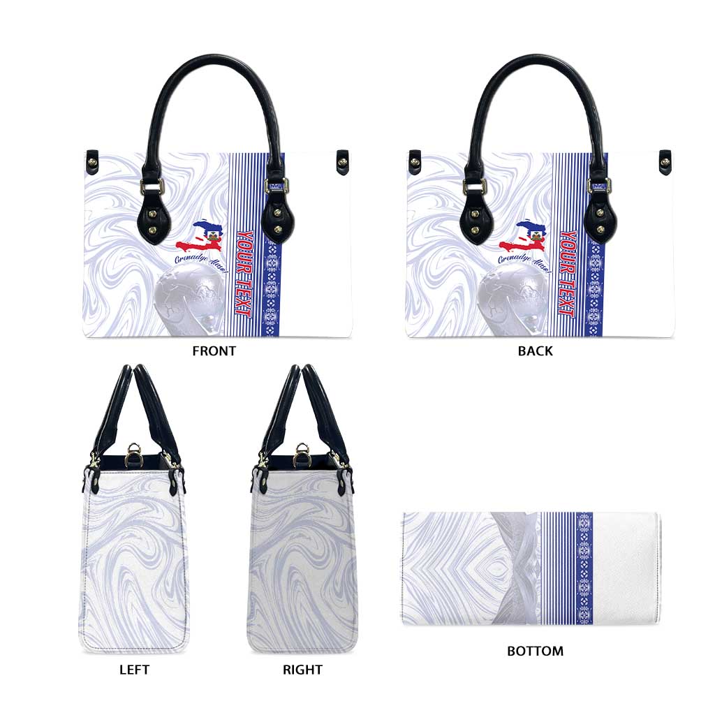 Custom Afro-Haiti Football Leather Bag 2026 Grenadye Alaso White Version - Wonder Print Shop
