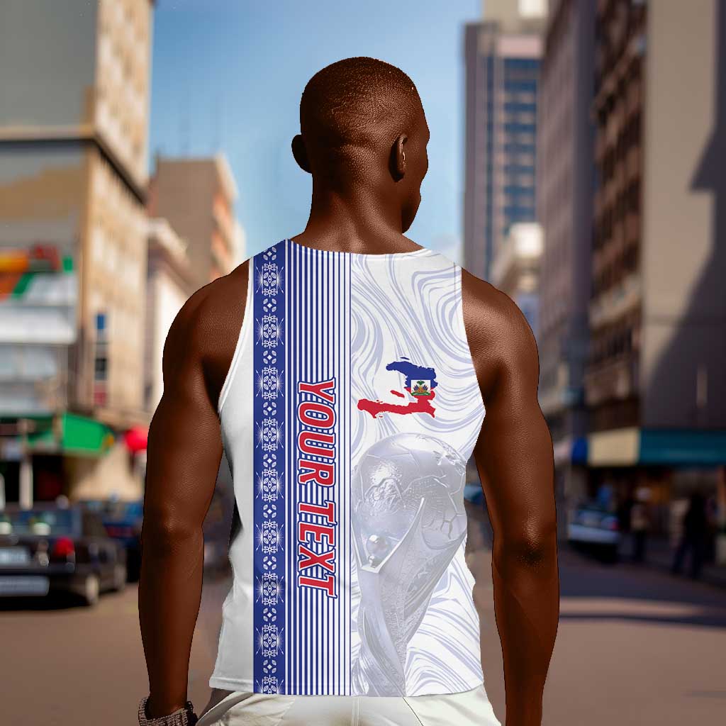 Custom Afro-Haiti Football Men Tank Top 2026 Grenadye Alaso White Version - Wonder Print Shop
