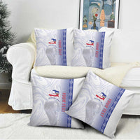 Custom Afro-Haiti Football Pillow Cover 2026 Grenadye Alaso White Version - Wonder Print Shop