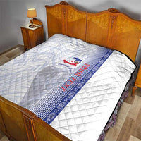 Custom Afro-Haiti Football Quilt 2026 Grenadye Alaso White Version - Wonder Print Shop