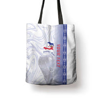 Custom Afro-Haiti Football Tote Bag 2026 Grenadye Alaso White Version - Wonder Print Shop