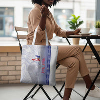 Custom Afro-Haiti Football Tote Bag 2026 Grenadye Alaso White Version - Wonder Print Shop