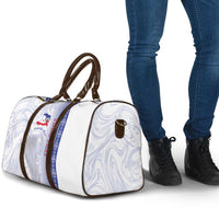 Custom Afro-Haiti Football Travel Bag 2026 Grenadye Alaso White Version - Wonder Print Shop