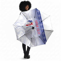 Custom Afro-Haiti Football Umbrella 2026 Grenadye Alaso White Version - Wonder Print Shop