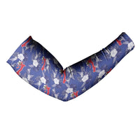 Afro-Haitians Arm Sleeves Ayiti Map and Rose Kayenn Tropical Style - Wonder Print Shop