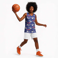 Afro-Haitians Basketball Jersey Ayiti Map and Rose Kayenn Tropical Style - Wonder Print Shop