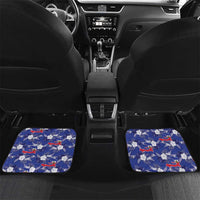 Afro-Haitians Car Mats Ayiti Map and Rose Kayenn Tropical Style - Wonder Print Shop