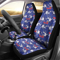 Afro-Haitians Car Seat Cover Ayiti Map and Rose Kayenn Tropical Style - Wonder Print Shop