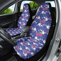 Afro-Haitians Car Seat Cover Ayiti Map and Rose Kayenn Tropical Style - Wonder Print Shop
