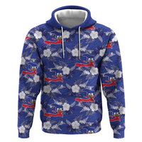 Afro-Haitians Hoodie Ayiti Map and Rose Kayenn Tropical Style - Wonder Print Shop