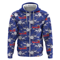 Afro-Haitians Hoodie Ayiti Map and Rose Kayenn Tropical Style - Wonder Print Shop