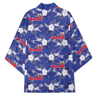 Afro-Haitians Kimono Ayiti Map and Rose Kayenn Tropical Style - Wonder Print Shop