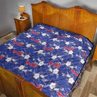 Afro-Haitians Quilt Ayiti Map and Rose Kayenn Tropical Style - Wonder Print Shop