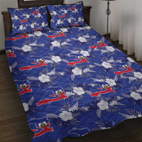 Afro-Haitians Quilt Bed Set Ayiti Map and Rose Kayenn Tropical Style - Wonder Print Shop