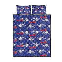 Afro-Haitians Quilt Bed Set Ayiti Map and Rose Kayenn Tropical Style - Wonder Print Shop