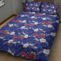 Afro-Haitians Quilt Bed Set Ayiti Map and Rose Kayenn Tropical Style - Wonder Print Shop