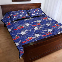 Afro-Haitians Quilt Bed Set Ayiti Map and Rose Kayenn Tropical Style - Wonder Print Shop