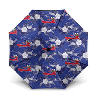 Afro-Haitians Umbrella Ayiti Map and Rose Kayenn Tropical Style - Wonder Print Shop