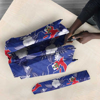 Afro-Haitians Umbrella Ayiti Map and Rose Kayenn Tropical Style - Wonder Print Shop