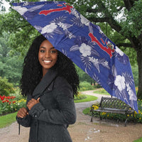Afro-Haitians Umbrella Ayiti Map and Rose Kayenn Tropical Style - Wonder Print Shop