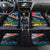 Personalised United States And New Zealand Car Mats USA Eagle With Kowhai Aotearoa Tui Bird - Wonder Print Shop