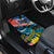 Personalised United States And New Zealand Car Mats USA Eagle With Kowhai Aotearoa Tui Bird - Wonder Print Shop