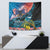 Personalised United States And New Zealand Tapestry USA Eagle With Kowhai Aotearoa Tui Bird - Wonder Print Shop